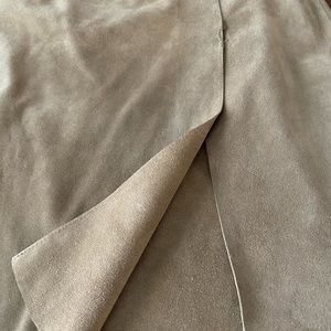 Moschino Suede Skirt